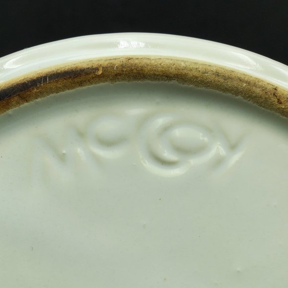 McCoy Vegetable Patch Bowl White Bowl Vegetables Decal Pepper Tomato - Picture 9 of 9